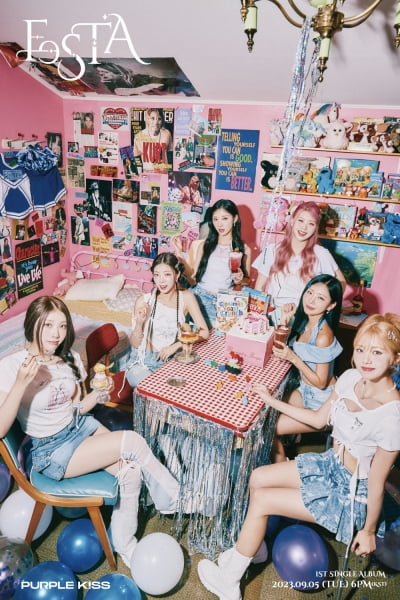 퍼플키스, '청량+쿨' 하이틴 무드의 정석