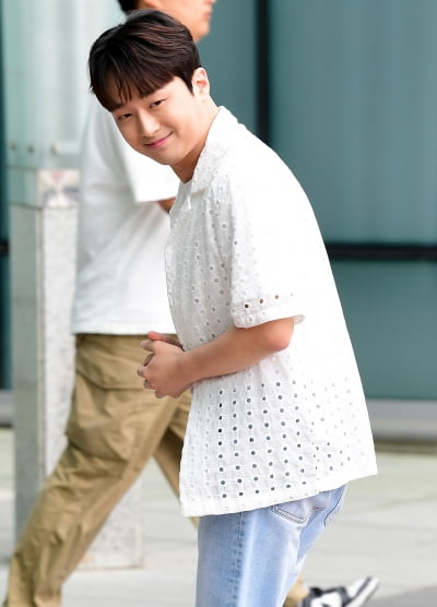 [TEN포토] 이찬원 '컨디션 굿'