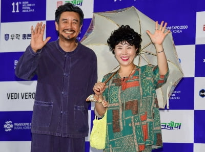 [TEN포토] 김대희-신봉선 '진짜 부부같은 분위기'