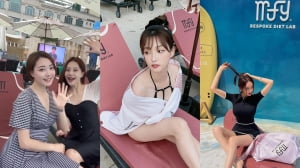 김현지·아옳이 김율희…엠피랩X반얀트리 '서머 오아시스' 에 떴다