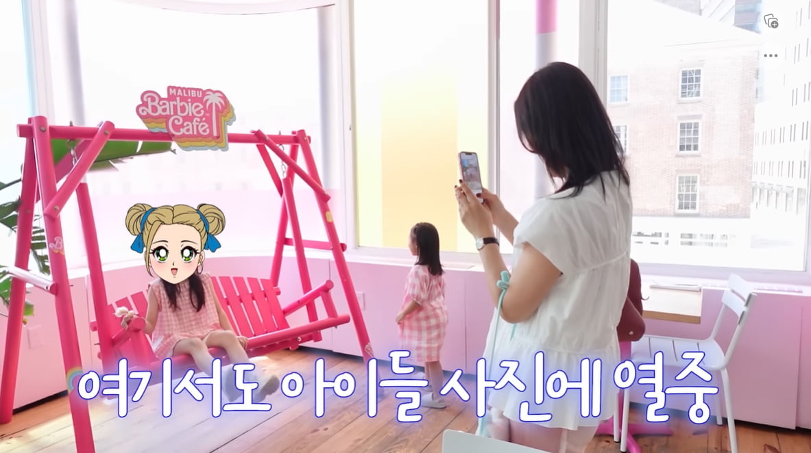 '권상우♥' 손태영, 딸 리호와 핫한 '바비' 카페行 "두 번은 못 오겠다" 혼란 왜?
