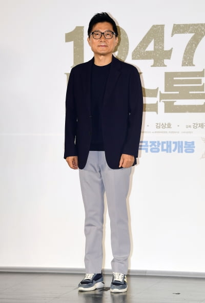 [TEN포토] 강제규 감독 '1947 보스톤으로 컴백'