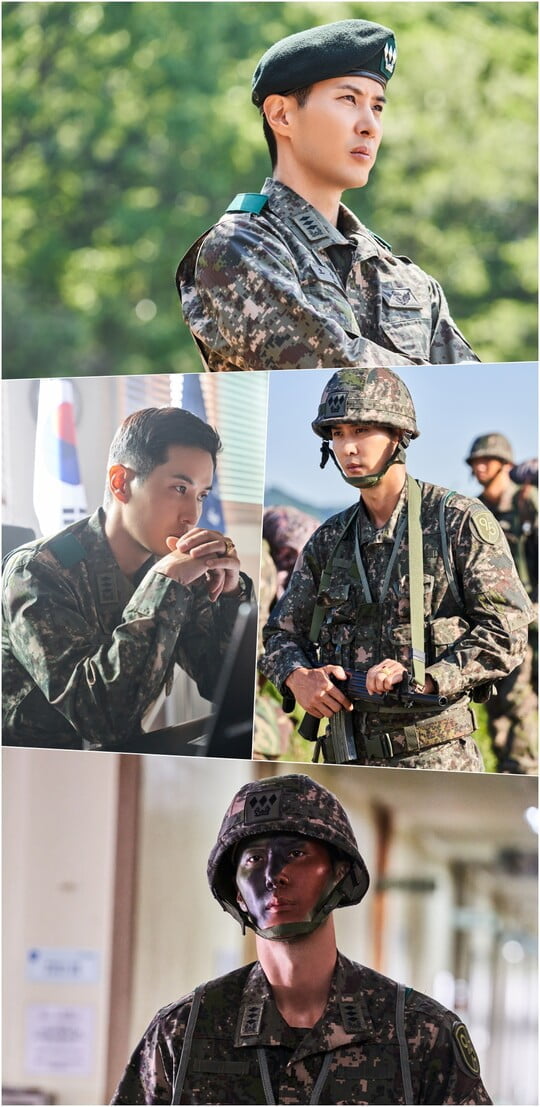 '신병2' 김지석, FM 중대장 등판…'범접 불가 카리스마' 군인 아우라