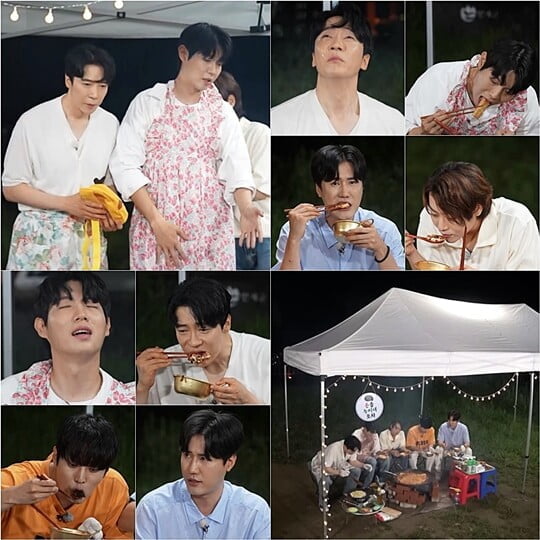 손태진X에녹, 꽃무늬 앞치마 자태 공개 "너무 여성스러운거 아니에요?" ('장필무')