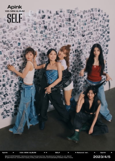 'Comeback' Apink releases first group photo of 10th mini album 'SELF'