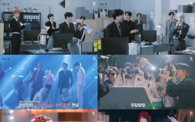 '4th generation K-pop trend' Cravity reveals behind-the-scenes of 'Groovy' M/V