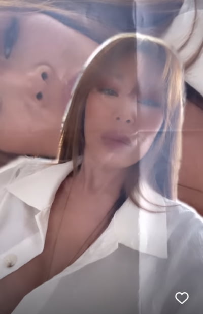 Jessie, wearing a dress shirt and no underwear? Post-Asian body