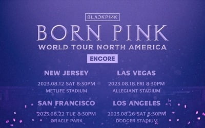 Blackpink announces additional North American stadium concerts for world tour
