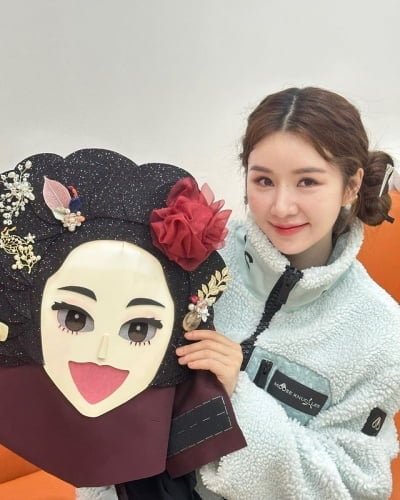 Cao Lu, whose Korean contract is over, appears on 'King of Mask Singer'