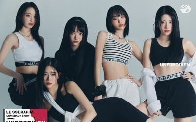Le Seraphim holds Mnet M2 Global Comeback Show
