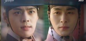 Ryeowoon pointed a knife at Jeong Geon-ju's neck. “Was it you?”