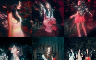 (G)I-DLE, five members transformed into butterflies