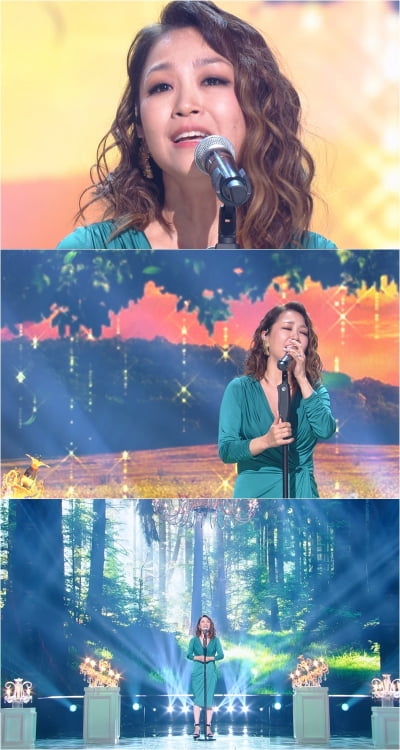 Song Chang-sik was also impressed by 'Green Day' sung by Park Jung-hyun.