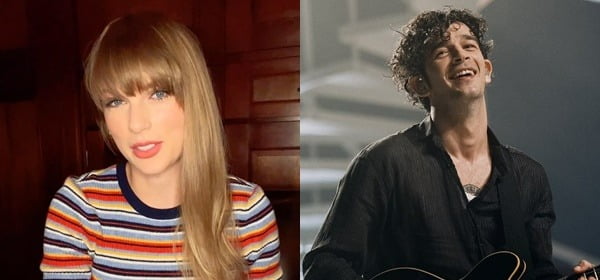 Taylor Swift announces public relationship? Two Shots with Matthew Healy