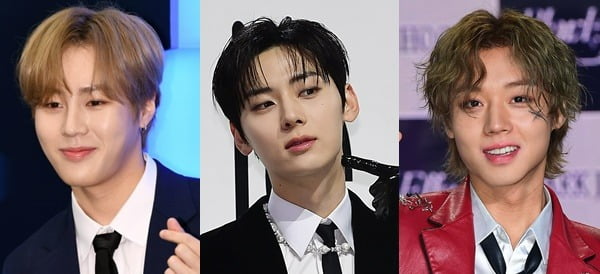 Ha Sung-woon, Park Ji-hoon, Hwang Min-hyun, April 'ARTIST TOP TEN' K-POP BOY BRAND