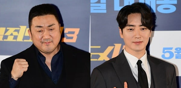 Ma Dong-seok and Lee Jun-hyuk's confidence in 'Crime City 3', where they dedicated their lives