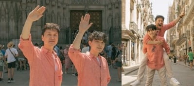 장준우, 父 장현성에 "진짜 부끄럽다"…핑크 커플룩 도전 ('걸환장')