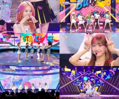 스테이씨, 독보적 틴프레시 통했다…미니 3집 타이틀곡 'Bubble' 활동 성공적 마무리