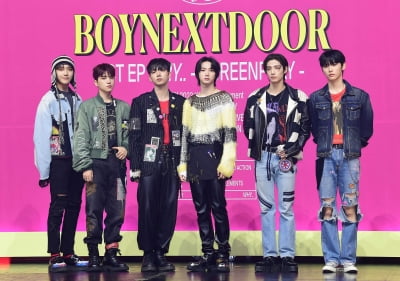 '컴백' 보이넥스트도어 "BTS 정국 보며 키운 가수의 꿈…칭찬에 성덕된 것 같아"