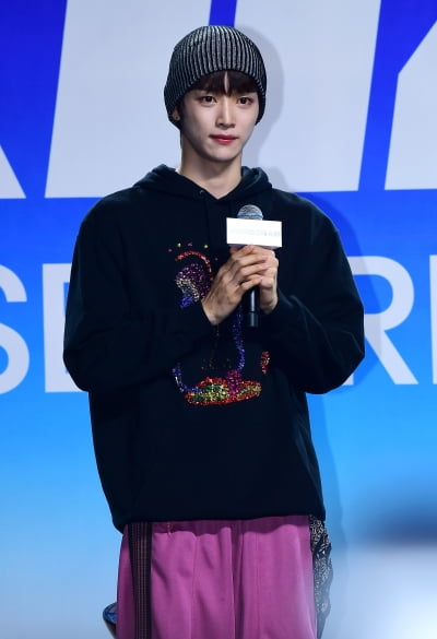 [TEN포토] 라이즈 성찬 "NCT 활동 의미있는 시간...형들도 응원"