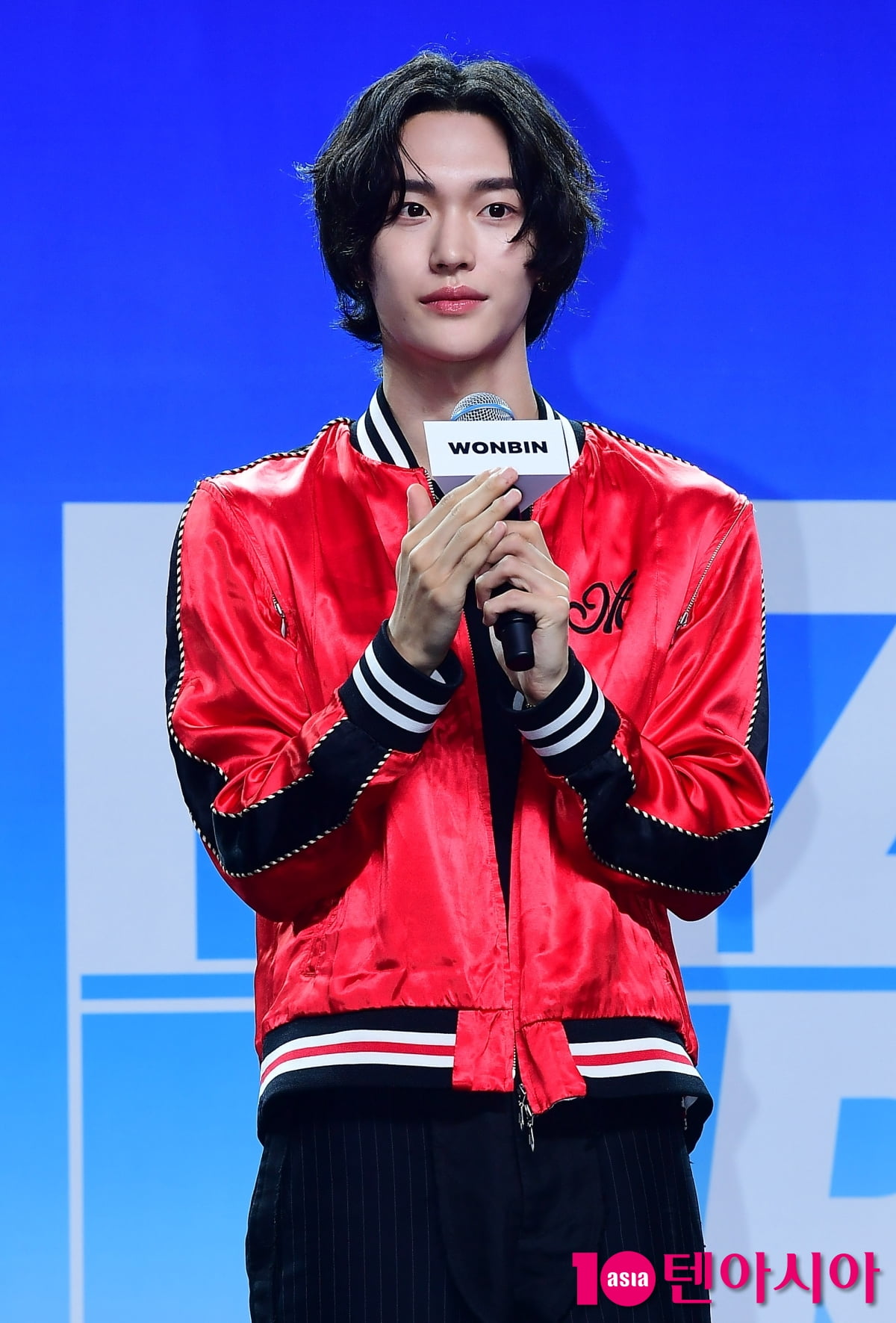 [TEN포토] 라이즈 원빈 "꿈과 함께 성장...기대해달라"