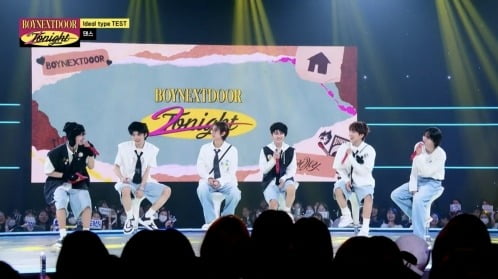 '3개월 만 초고속 컴백' 보이넥스트도어, 라이브도 잘하네