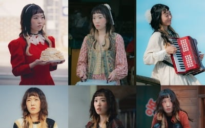 '힙하게 한지민 절친' 주민경, 평범함 거부하는 패션