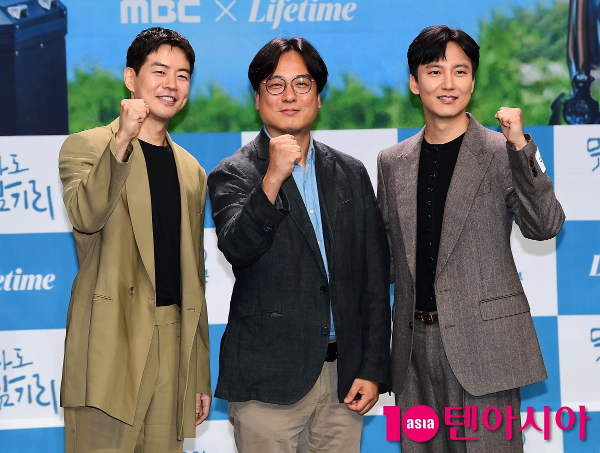 [TEN포토] 시사교양 '뭐라도 남기리' 주역들