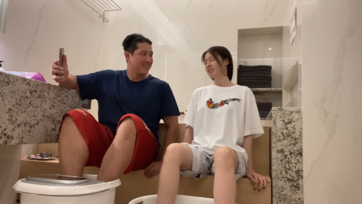 지연, 40도 폭염에도 경기 뛰는 ♥황제균에 "안쓰러워, 퇴근하면 녹아있다" [종합]