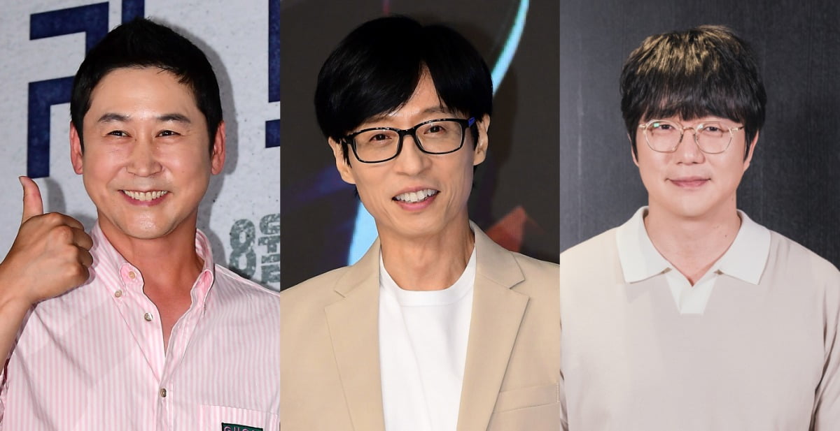 신동엽, 유재석, 성시경./사진=텐아시아DB, 티빙