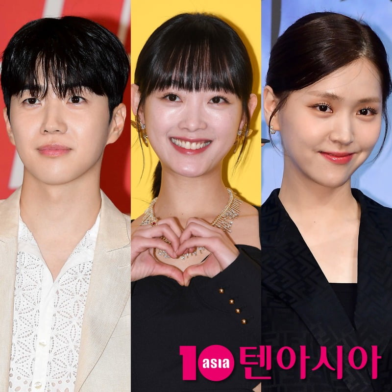강훈 이유미 김지은 / 사진=텐아시아DB