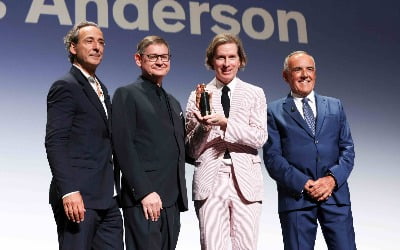 80th Venice International Film Festival Director Wes Anderson Receives Cartier Glory to the Filmmaker Award