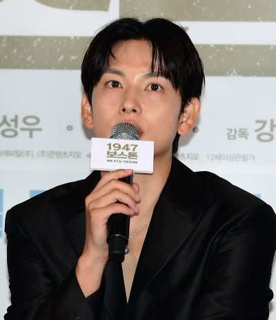 [TEN포토] 임시완 "촬영시작과 끝날때가지 닭가슴살 먹었다"