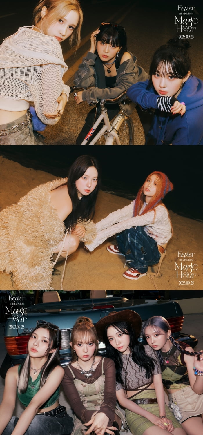 '25일 컴백' 케플러, 낭만의 '청량 하이틴'