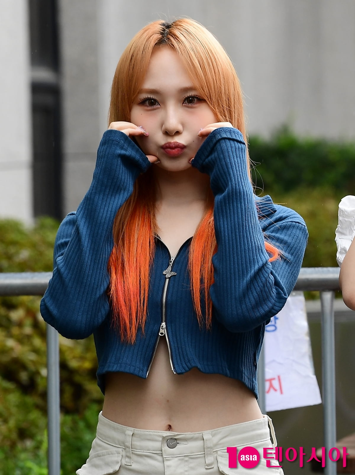 [TEN포토] 로켓펀치 쥬리 '뿌잉뿌잉'