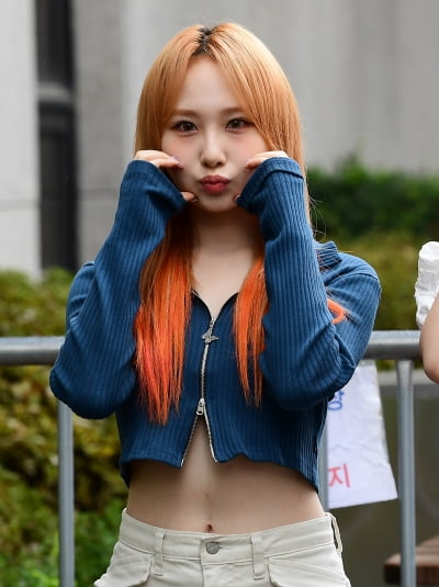 [TEN포토] 로켓펀치 쥬리 '뿌잉뿌잉'