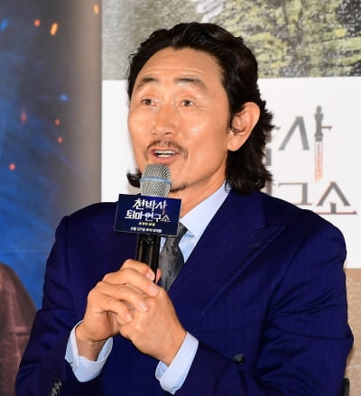 [TEN 포토] 허준호 '다시한번 액션을 도전 할수 있던 영화'