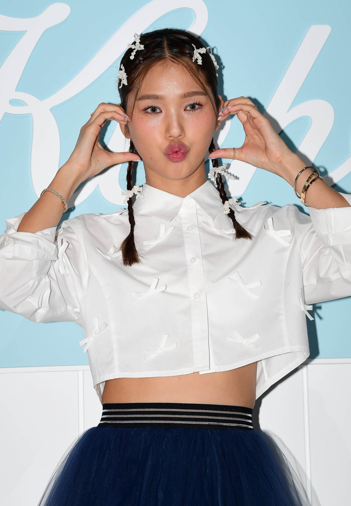  오마이걸 미미, 사랑스러운 양갈래 머리...하트 공주[TEN포토+]