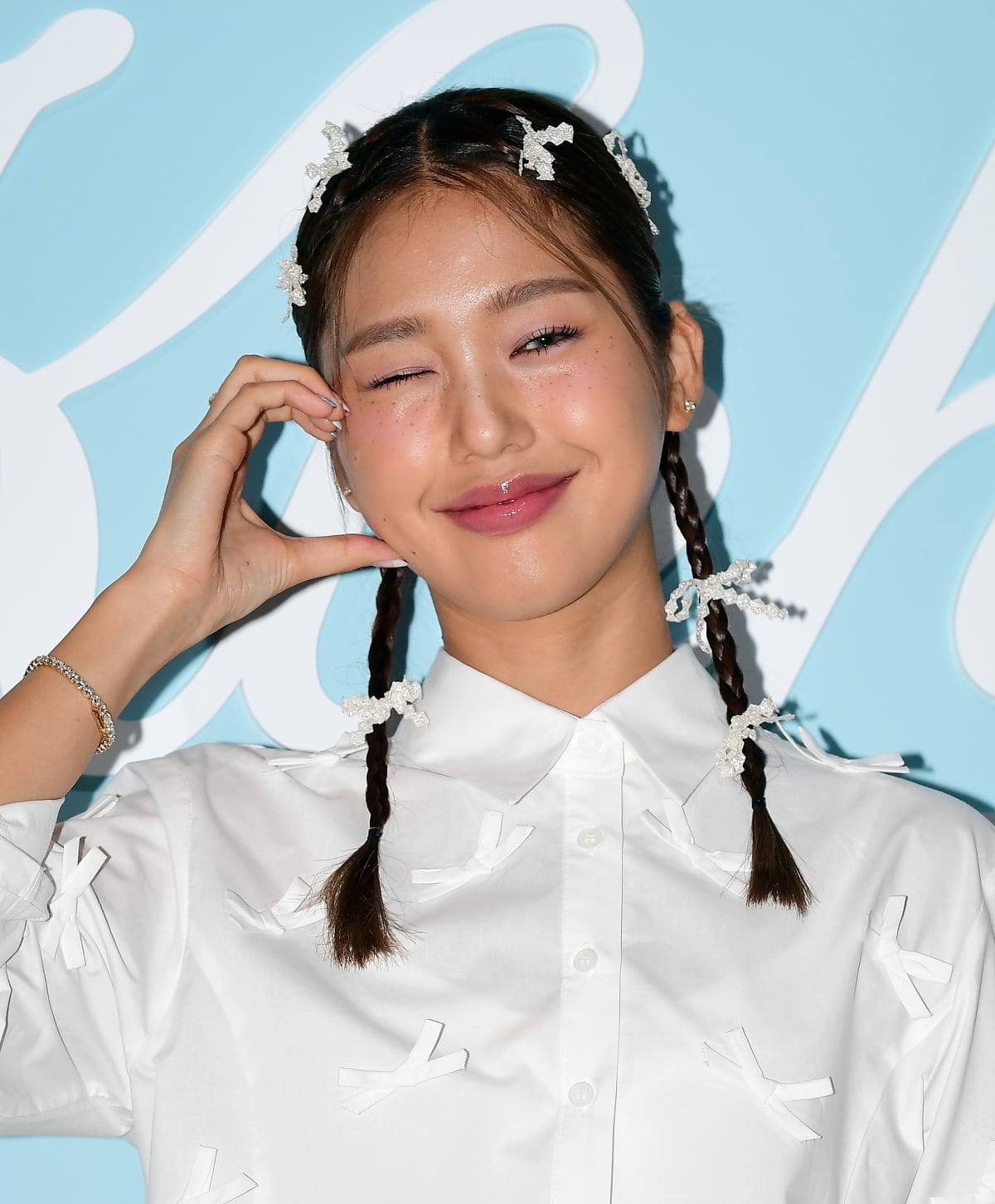  오마이걸 미미, 사랑스러운 양갈래 머리...하트 공주[TEN포토+]