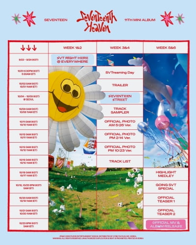Seventeen reveals comeback promotion schedule
