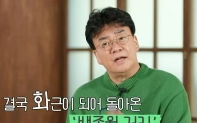 Baek Jong-won, who only did good things for the building owner, is angry, saying, "I don't want to see it."