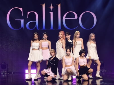 [TEN포토] 케플러 ' 타이틀곡은 'Galileo' 무대'