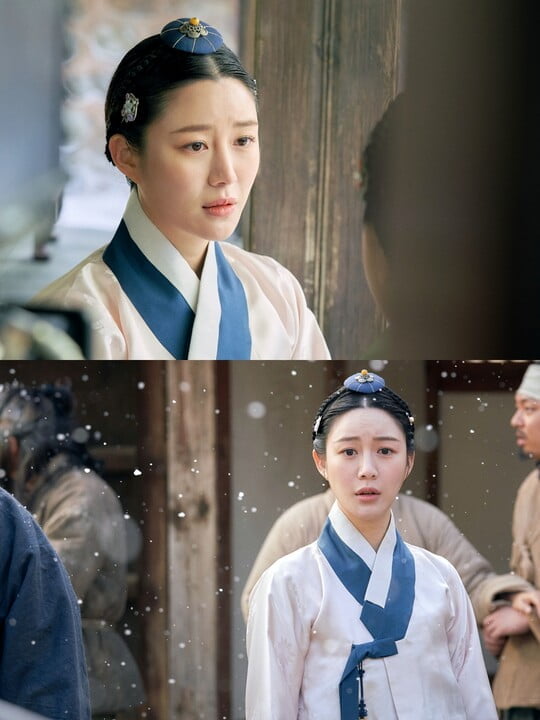 '♥이승기' 이다인, 제작진들도 반한 고운 한복 자태..."이렇게 사극에 잘 어울렸구나" ('연인')