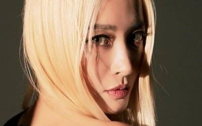 43-year-old Hwangbo bleached her hair blonde and became a fairy