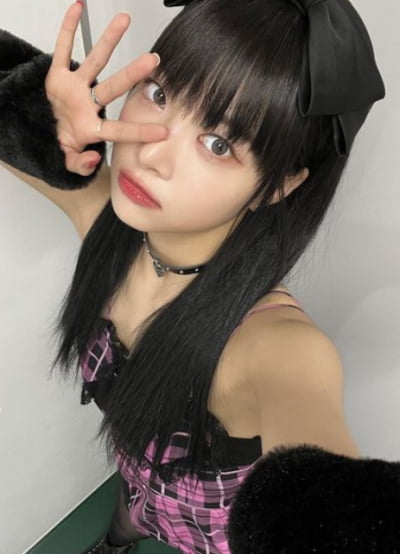 'Cat Award' Hong Eun-chae Hive's youngest member is like this.