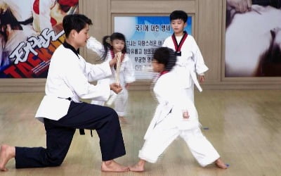 Lee Ye-seung breaks 10 pieces of plywood at age 8