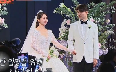 Park Soo-hong ends up crying at his wedding with Kim Da-ye