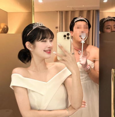 Choi Jun-hee, is marrying her boyfriend imminent? wearing a wedding dress
