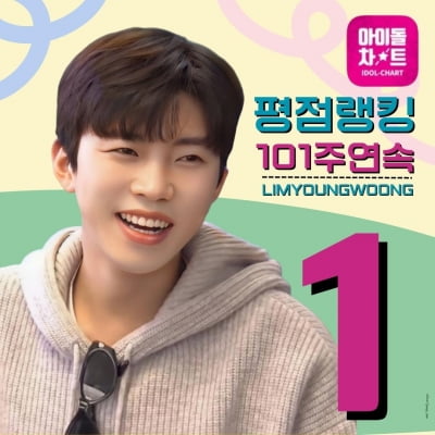 Lim Young-woong ranked first on the Idol Chart rating rankings for 101 consecutive weeks