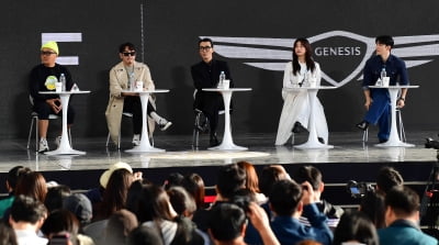 [TEN포토] 백종열 감독-조진웅-차승원-한효주-오승훈 '부산에서 만나는 독전2'